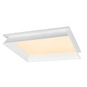 LED Einlege-Deckenleuchte PANEL V 600 ON-OFF, IP54 IK03, 59.5cm, 34W 3000/4000K (CCT Switch), CRI 80, schaltbar, 85�, UGR<19