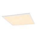 LED Einlege-Deckenleuchte PANEL V 600 DALI, IP54 IK03, 59.5cm, 34W 3000/4000K (CCT Switch) 85�, CRI 80, UGR <19, dimmbar