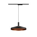 SLV Leuchtenschirm LALU� TETRA 36 MIX&MATCH, H:8,9 cm, schwarz/bronze
