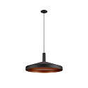 SLV Leuchtenschirm LALU� TETRA 36 MIX&MATCH, H:8,9 cm, schwarz/bronze
