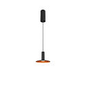 SLV Leuchtenschirm LALU� ELYPSE 15 MIX&MATCH, H:1,4 cm, schwarz/bronze
