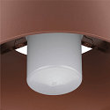 SLV Outdoor Deckenleuchte PHOTONI, IP65 IK08, E27, Aluminium, seeluft-best�ndig, rost matt / opal