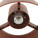 SLV Outdoor Deckenleuchte PHOTONI, IP65 IK08, E27, Aluminium, seeluft-best�ndig, rost matt / opal