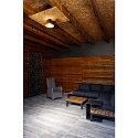 SLV Outdoor Deckenleuchte PHOTONI, IP65 IK08, E27, Aluminium, seeluft-best�ndig, rost matt / opal