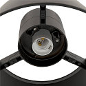 SLV Outdoor Deckenleuchte PHOTONI, IP65 IK08, E27, Aluminium, seeluft-best�ndig, schwarz matt / opal