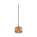 SLV pendant luminaire PANTILO ROPE 19 E27 IP20, gold dimmable