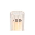 SLV LED Wandaufbauleuchte LYGANT SINGLE Badleuchte, 8W, 3000K, 560lm, IP44, wei�