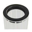 SLV LED Wandaufbauleuchte LYGANT DOUBLE Badleuchte, 11W, 3000K, 800lm, IP44, schwarz