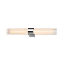 SLV LED Wandaufbauleuchte LYGANT DOUBLE Badleuchte, 11W, 3000K, 800lm, IP44, chrom