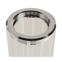 SLV LED Wandaufbauleuchte LYGANT DOUBLE Badleuchte, 11W, 3000K, 800lm, IP44, chrom