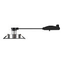 SLV Deckeneinbauleuchte NEW TRIA� 75 XL, quadratisch, GU10, max. 10W, IP20, aluminium