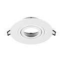 recessed ceiling ring NEW TRIA� 75 XL round, white
