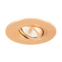 SLV recessed ceiling ring NEW TRIA� 75 XL round, rose gold