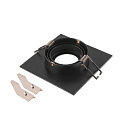 SLV recessed ceiling ring NEW TRIA� 75 XL square, black