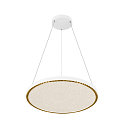 SLV LED Pendelleuchte ONE CUBE UP/DOWN, � 80,5cm, 80W, 3000K, 6000lm, IP20, DALI dimmbar, wei�