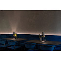 SLV LED Akku-Tischleuchte VINOLINA TWO, IP65, � 11cm, konisch, 2W 2200-3000K (CCT Switch) 190m, Touch-Dimmer + Ladestation, wei�