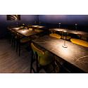 SLV LED Akku-Tischleuchte VINOLINA TWO, IP65, � 11cm, konisch, 2W 2200-3000K (CCT Switch) 190m, Touch-Dimmer + Ladestation, schwarz
