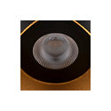 SLV Outdoor LED Wandstrahler MODELA UP/DOWN, IP65 IK07, 7.5W 2700K 810lm 2x60�, dimmbar, schwarz matt / gold