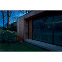 SLV Outdoor LED Wandstrahler MODELA UP/DOWN, IP65 IK07, 7.5W 2700K 810lm 2x60�, dimmbar, schwarz matt / gold