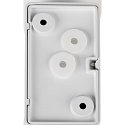 SLV Outdoor LED Wandstrahler MODELA UP/DOWN, IP65 IK07, 7.5W 2700K 810lm 2x60�, dimmbar, wei� matt