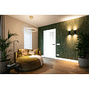 SLV LED Pendelleuchte ONE FLAT PD SINGLE PHASE, � 60cm, 23W 2700/3000K (CCT Switch), CRi >90, dimmbar, messing