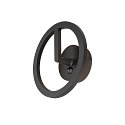 outdoor wall luminaire Q-RING SENSOR with sensor, switchable IP54, black 