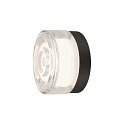 SLV LED Wand-/Deckenleuchte CYFT WAVE, 6,5W, 2700/3000/4000K, 240lm, IP44, dimmbar, bildschirmarbeitsplatztauglich, schwarz