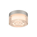 SLV LED Wand-/Deckenleuchte CYFT WAVE, 6,5W, 2700/3000/4000K, 240lm, IP44, dimmbar, bildschirmarbeitsplatztauglich, schwarz