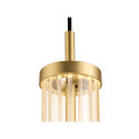 SLV pendant luminaire QUIMERA - PHASE CCT Switch, switchable IP20, brushed brass dimmable