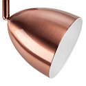 SLV 1-phase spot PARA CONE 14 swivelling, rotatable GU10 IP20, copper, lacquered dimmable