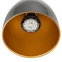 3-phase spot PARA CONE 14 swivelling, rotatable GU10 IP20, black, lacquered dimmable