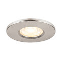 SLV cover UNIVERSAL DOWNLIGHT IP65 round, rigid, closed, airtight, chrome