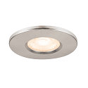 SLV cover UNIVERSAL DOWNLIGHT IP65 round, rigid, closed, airtight, chrome