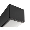 SLV wall luminaire CHROMBO - PHASE square IP20, black dimmable