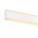 SLV LED Wandaufbauleuchte ONE LINEAR 50 PHASE, Up/Down, IP44, 52.2cm, 14W 2700/3000K (CCT Switch), CRi >90, dimmbar, wei�