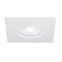 SLV Abdeckung f�r LED Einbauleuchte UNIVERSAL DOWNLIGHT PHASE, IP65 (Outdoor + Indoor), quadratisch, starr, wei�