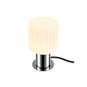 SLV table lamp VARYT round, without shade E14, chrome dimmable