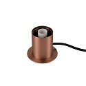 table lamp VARYT round, without shade E14, copper dimmable