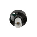 SLV Deckenleuchte SUN 20, rund, 1x max. 60W, E27, schwarz