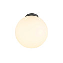 ceiling luminaire SUN 30 round E27 IP20, black dimmable