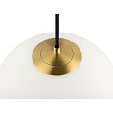 SLV Pendelleuchte SUN 30, E27, offenes Kabelende, 1x max. 40W, matt gold