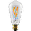 Segula filament lamp RUSIKA SOFT CAGE - PHASE ST64 clear E27 6W 2222K 330� dimmable