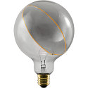 Segula LED lamp ILLUSION GLOBE 125 SLANTING TOP - SMOKEY - PHASE G125 matt E27 5W 350lm 2200K 330� CRI 90-100 dimmable