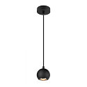 SLV pendant luminaire LIGHT EYE� 90 GU10 IP20, black dimmable
