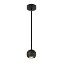 SLV pendant luminaire LIGHT EYE� 90 GU10 IP20, black dimmable