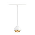 SLV 1-Phasen Pendelleuchte LIGHT EYE� 150, GU10 max. 13W, matt wei�