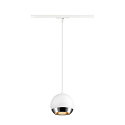 SLV 1-Phasen Pendelleuchte LIGHT EYE� 150, GU10 max. 13W, matt wei�