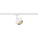 SLV 1-phase spot LIGHT EYE� 90 swivelling, rotatable GU10 IP20, white dimmable