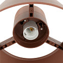 SLV outdoor ceiling luminaire PHOTONI CYL cylindrical, with spacer E27 IP65, rust dimmable