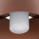 SLV outdoor ceiling luminaire PHOTONI CYL cylindrical, with spacer E27 IP65, rust dimmable